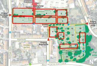 Grabstätten-Plan