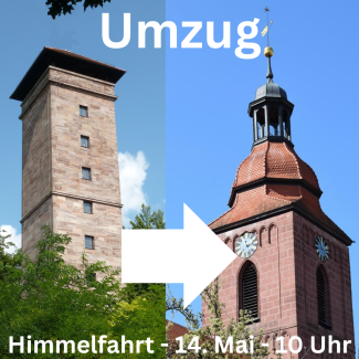 Umzug des Himmelfahts-Gottesdienstes