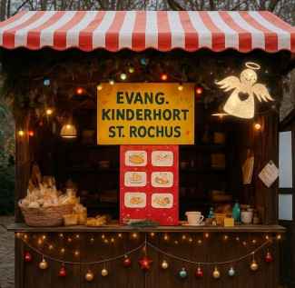 Weihnachtsmarktstand Hort