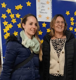 Lisa Friedlein und Sandra Christ