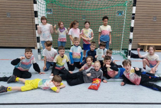 Fußballturbier mit dem Hort