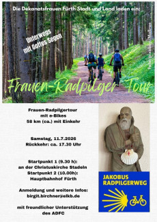 Frauen-Rad-Pilger Tour