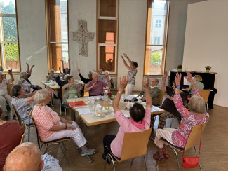 Singen im Seniorenkreis