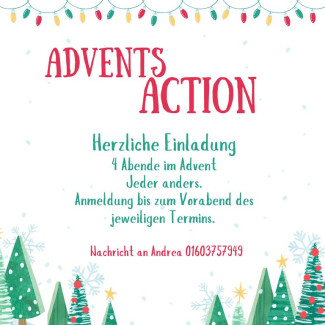 Überblick zur Adventsaktion