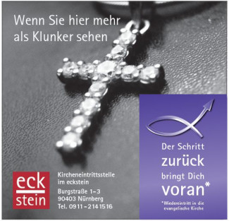 Kircheneintrittsstelle im eckstein