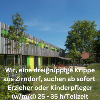 Erzieher oder Kinderpfleger (w/m/d) gesucht