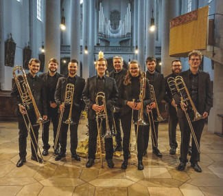 Studierende der Posaunenklassen der Hochschule für Musik Nürnberg