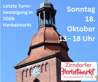 Turmbesteigung Herbtsmarktsonntag