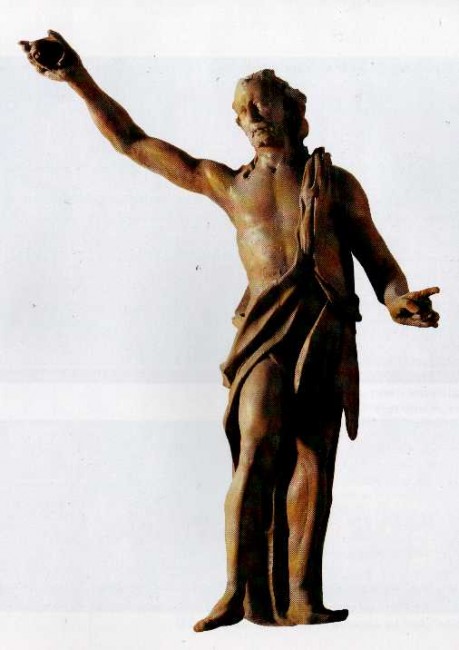 Baugeschichte - Statue Johannes des Täufers
