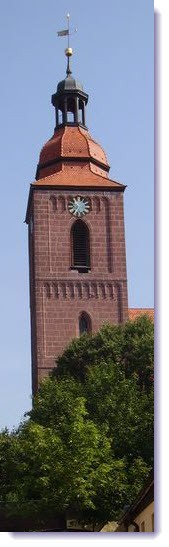 Baugeschichte - Heutige Ansicht des Kirchturms