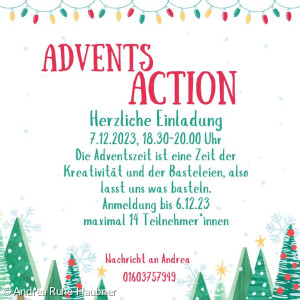 Adventsaktion am 2. Abend