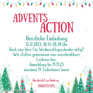 Adventsaktion am 3. Abend