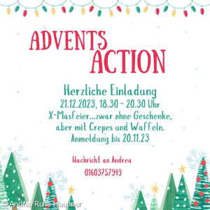Adventsaktion am 4. Abend